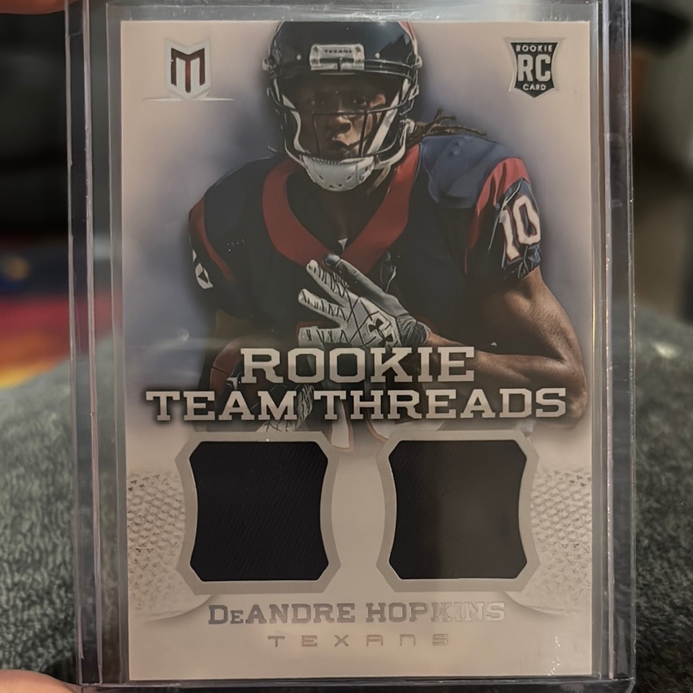 Rookie Team Threads Football Card